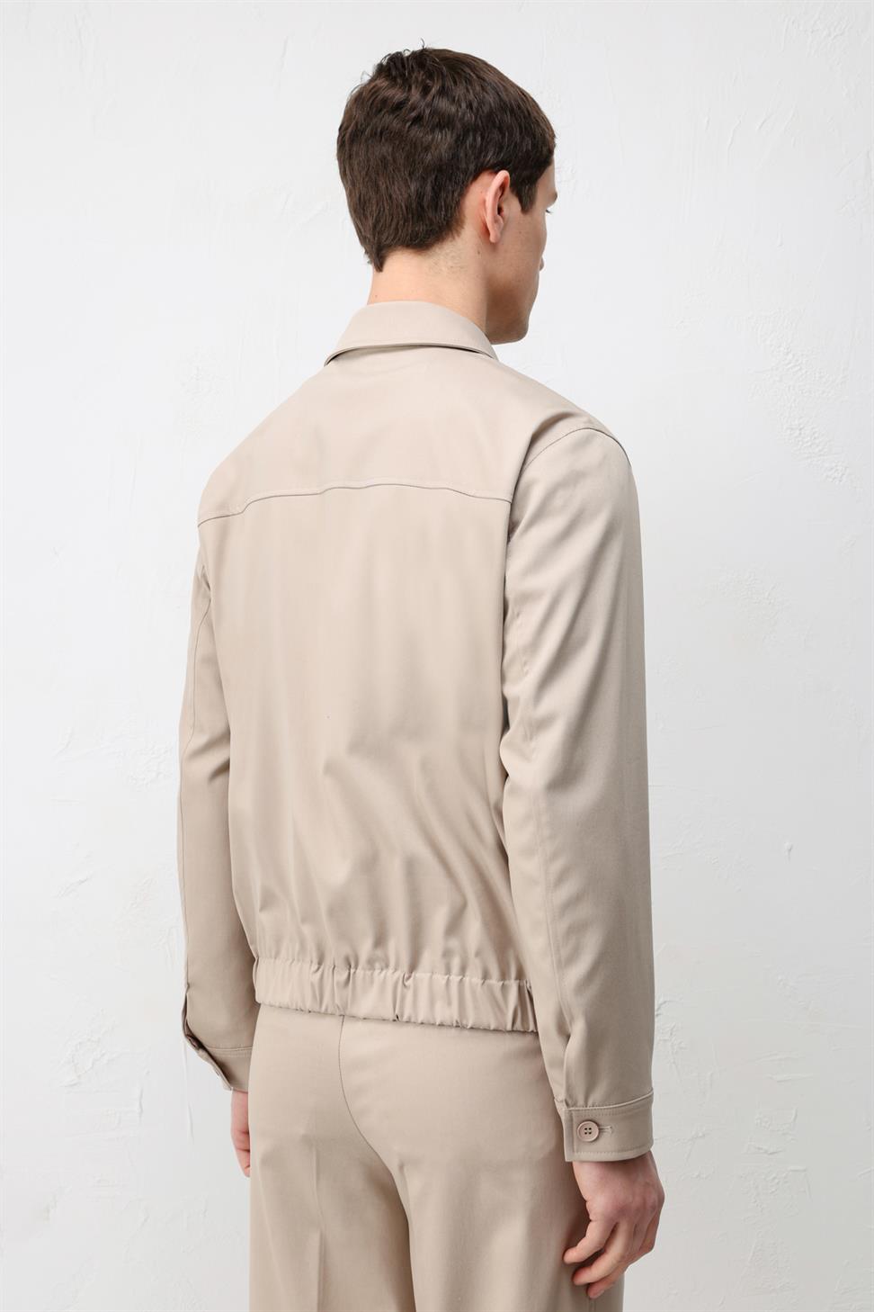 Antioch Taş Bel Lastikli Erkek Mont