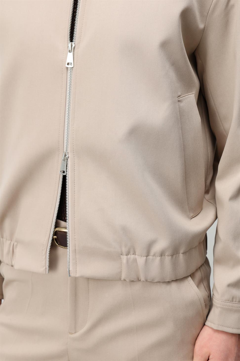 Antioch Taş Bel Lastikli Erkek Mont