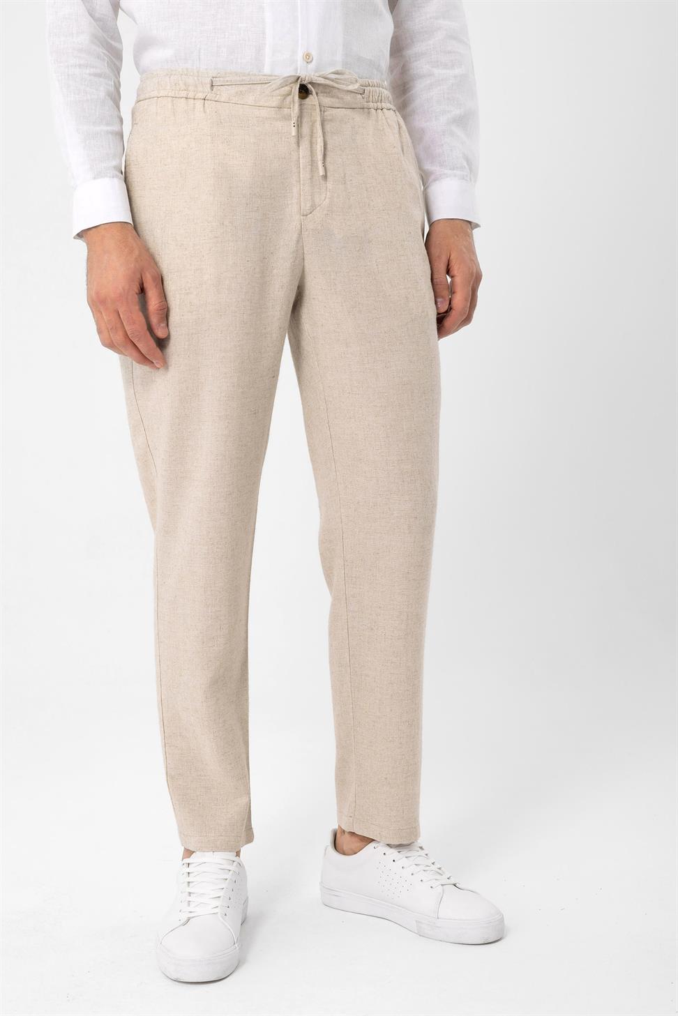 مرونة الخصر السراويل الرجالية