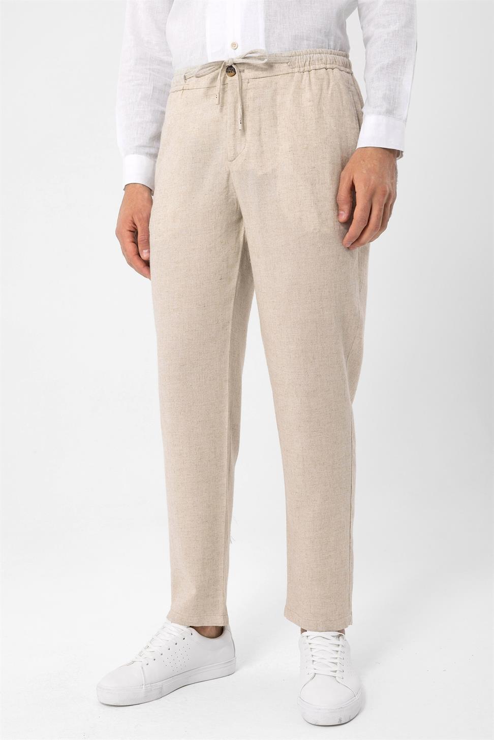 مرونة الخصر السراويل الرجالية