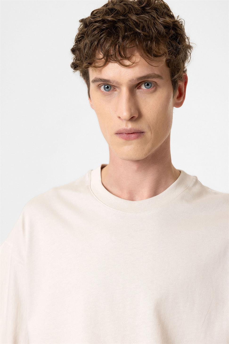 Antioch Taş Crop Fit Erkek T-Shirt