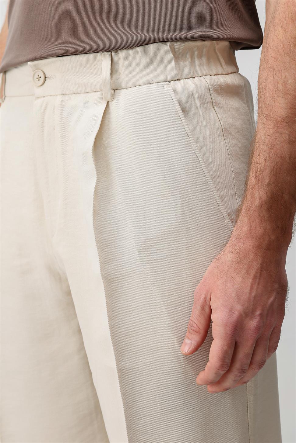 بنطلون رجالي من مزيج ليوسيل