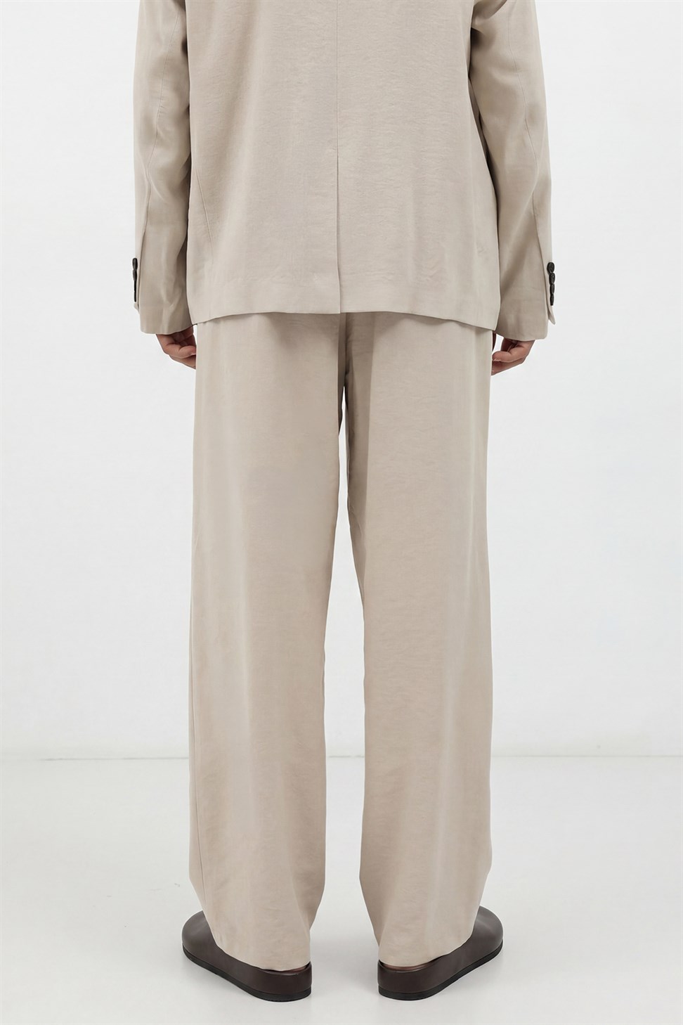 Antioch Taş Modal Karışımlı Relaxed Pantolon