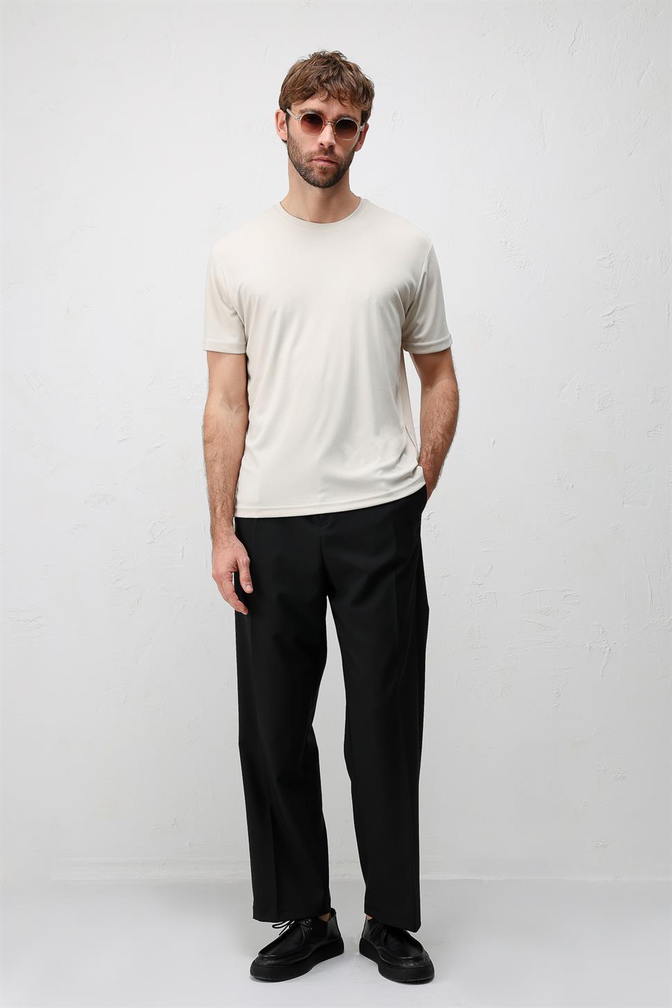 Antioch Taş Premium Dokulu Erkek T-Shirt