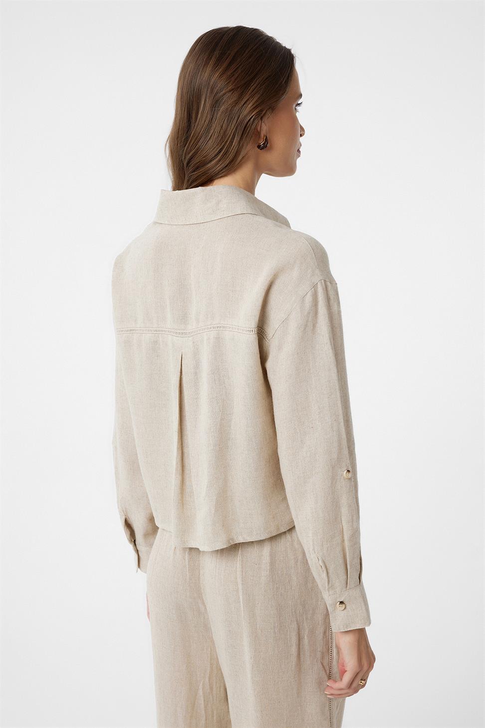 Antioch Taş Şeritli Kadın Gömlek