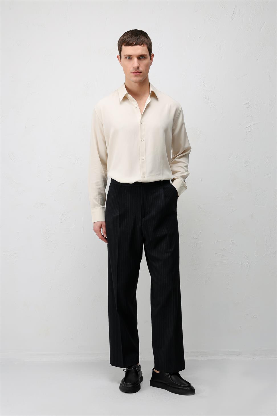 Antioch Taş Teknik Regular Fit Erkek Gömlek