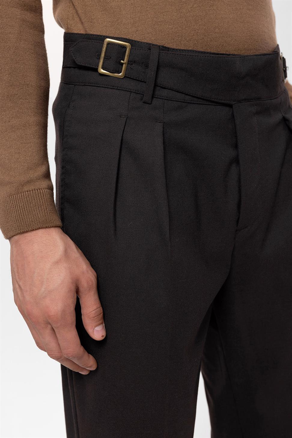 مشبك مفصل سراويل مطوي للرجال