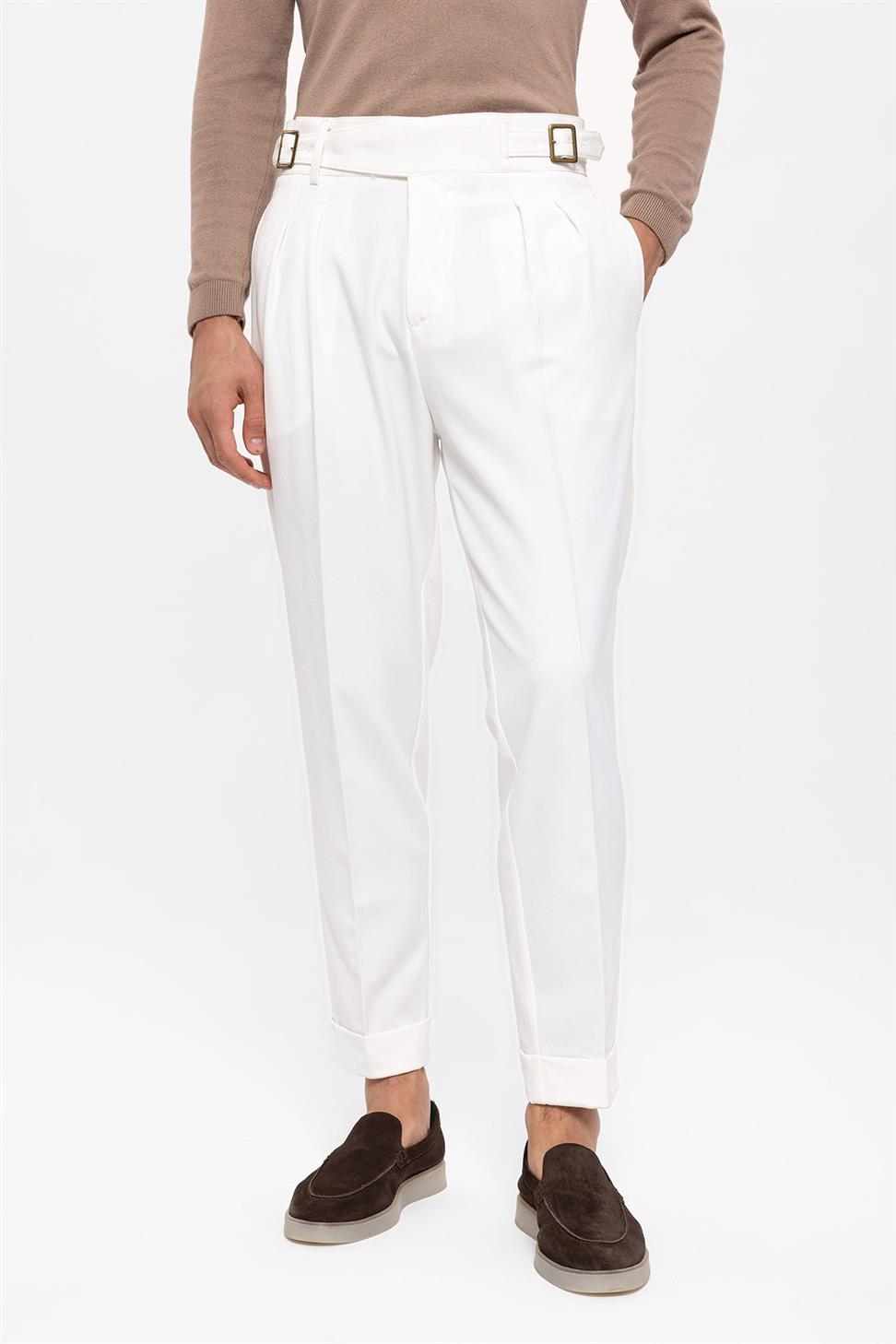 مشبك مفصل سراويل مطوي للرجال