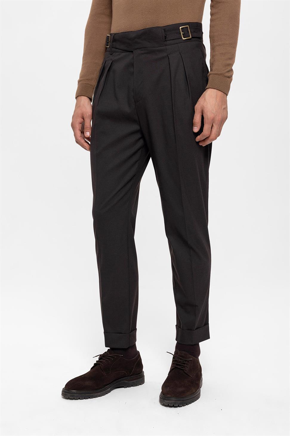 مشبك مفصل سراويل مطوي للرجال