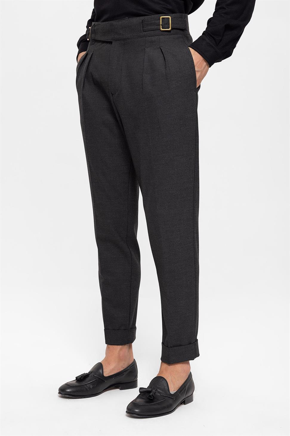 مشبك مفصل سراويل مطوي للرجال