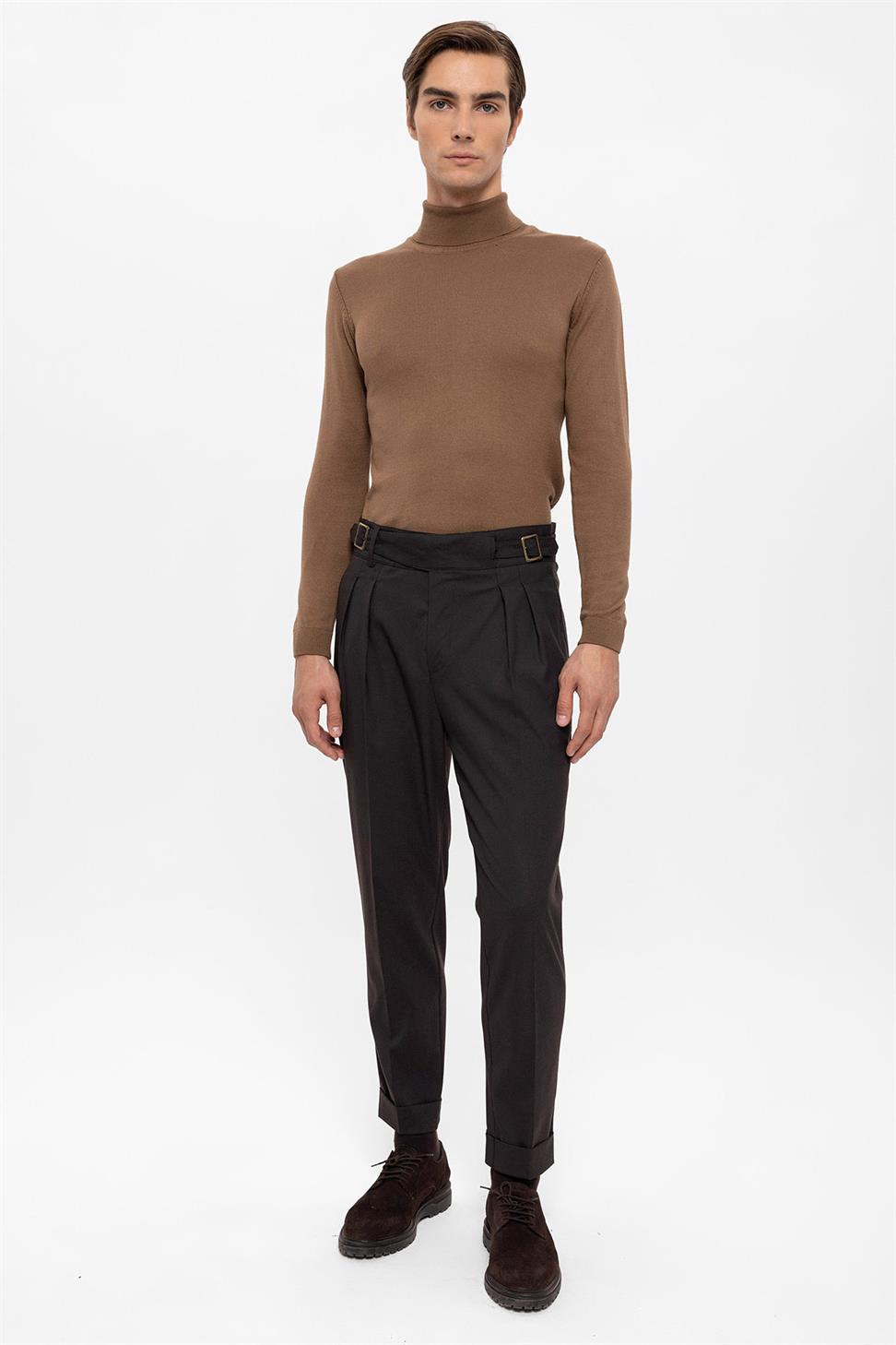 مشبك مفصل سراويل مطوي للرجال