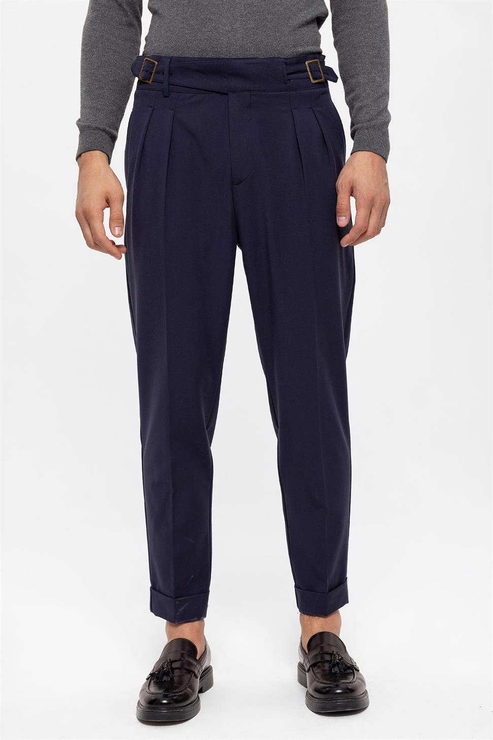 مشبك مفصل سراويل مطوي للرجال