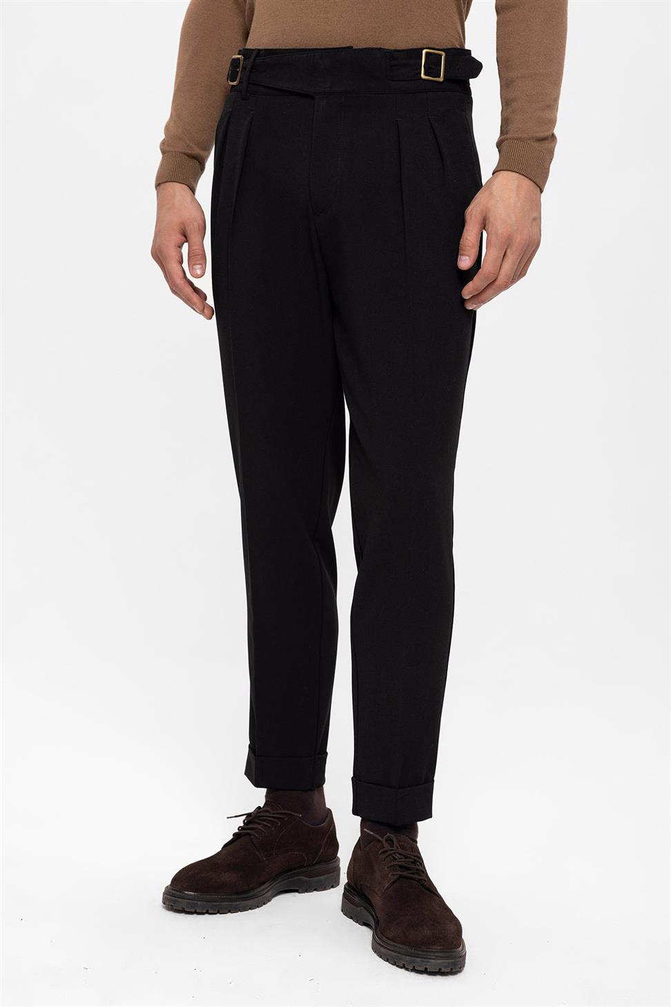 مشبك مفصل سراويل مطوي للرجال