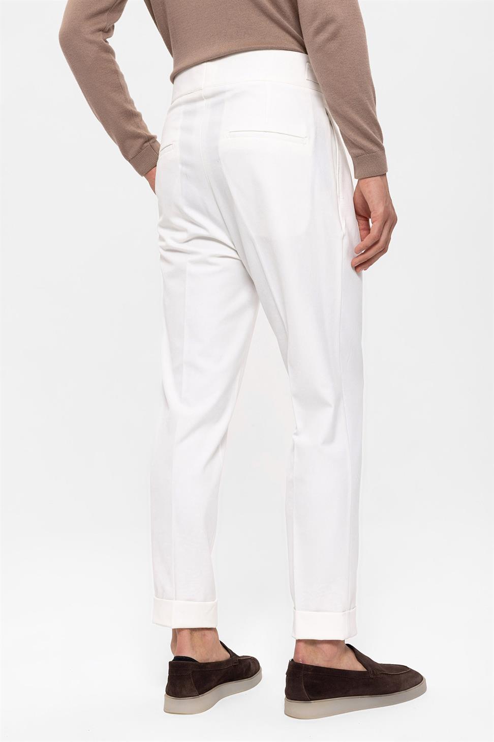 مشبك مفصل سراويل مطوي للرجال