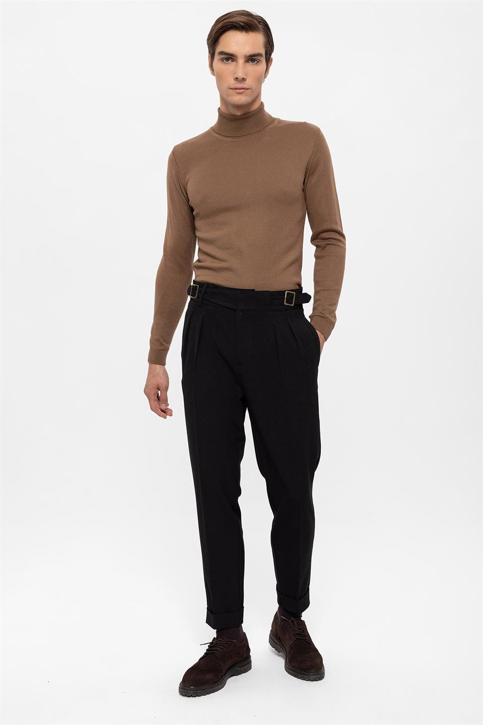 مشبك مفصل سراويل مطوي للرجال