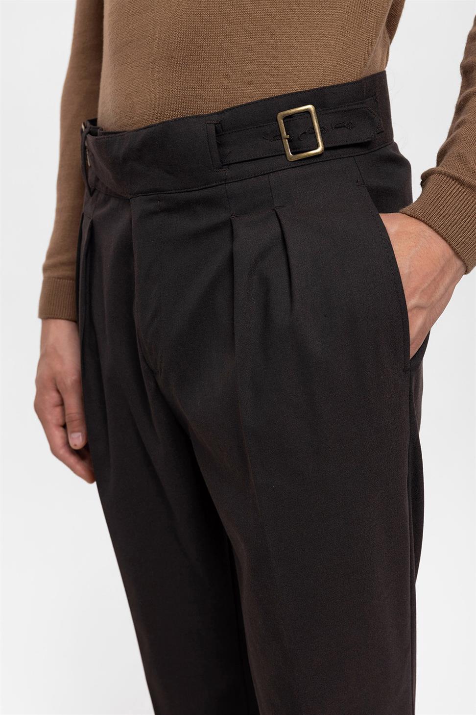 مشبك مفصل سراويل مطوي للرجال