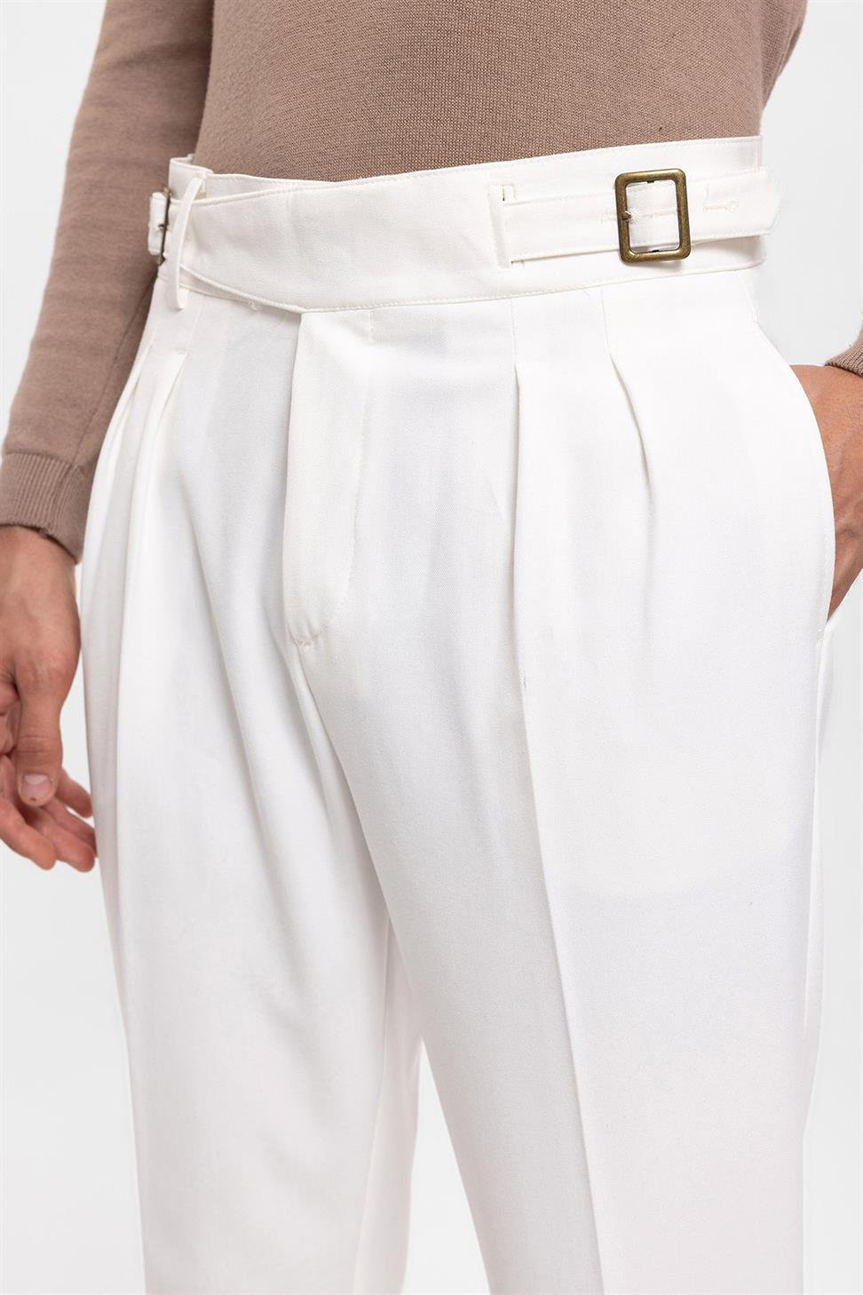 مشبك مفصل سراويل مطوي للرجال