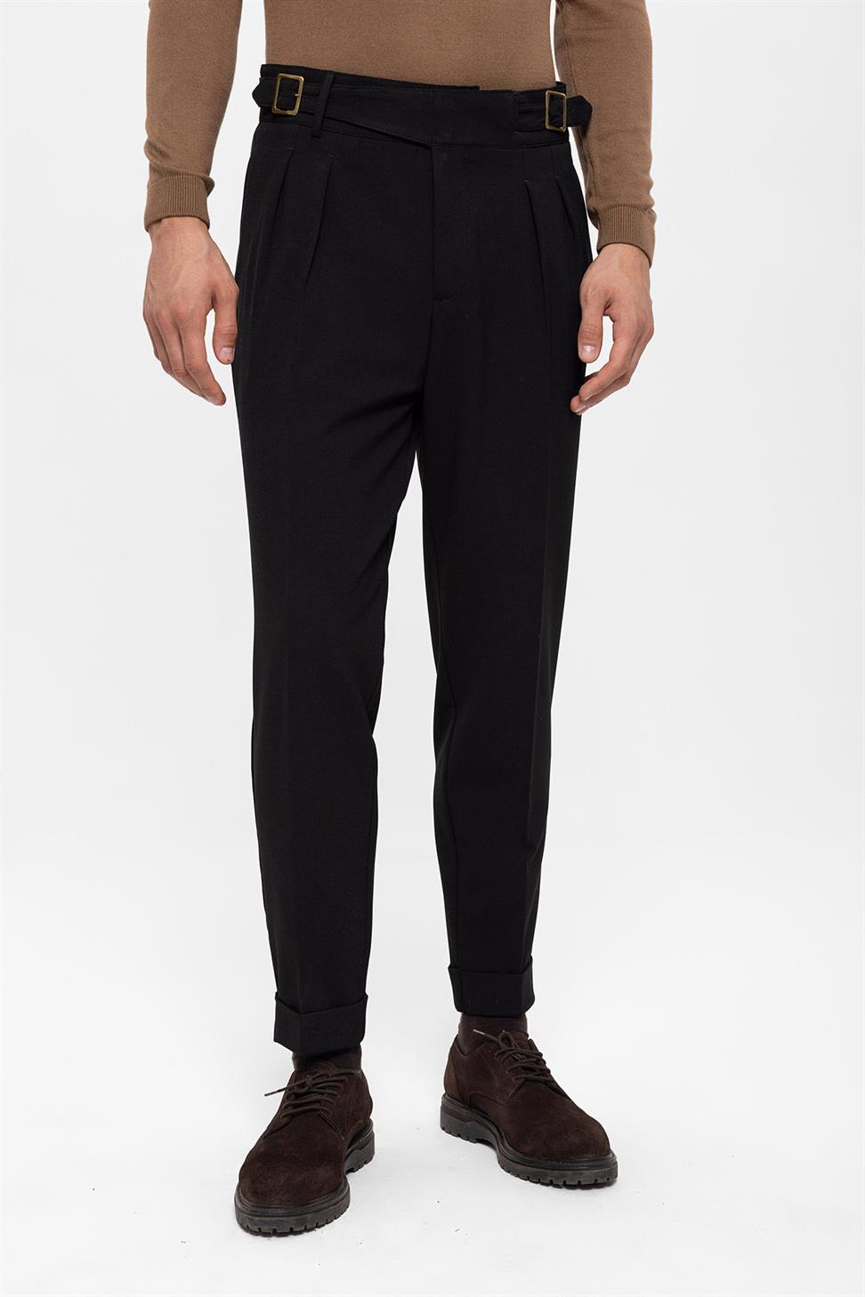 مشبك مفصل سراويل مطوي للرجال