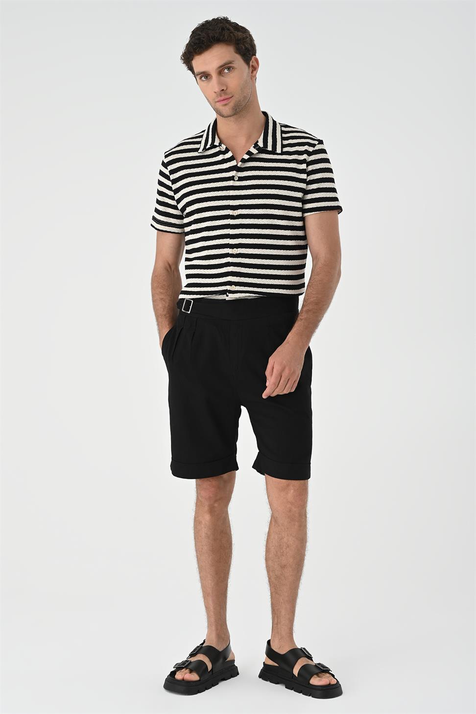 مشبك السراويل الرجال مطوي مفصلة