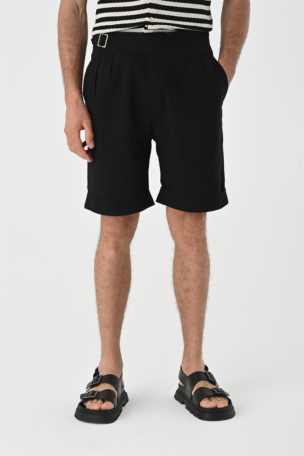 مشبك السراويل الرجال مطوي مفصلة