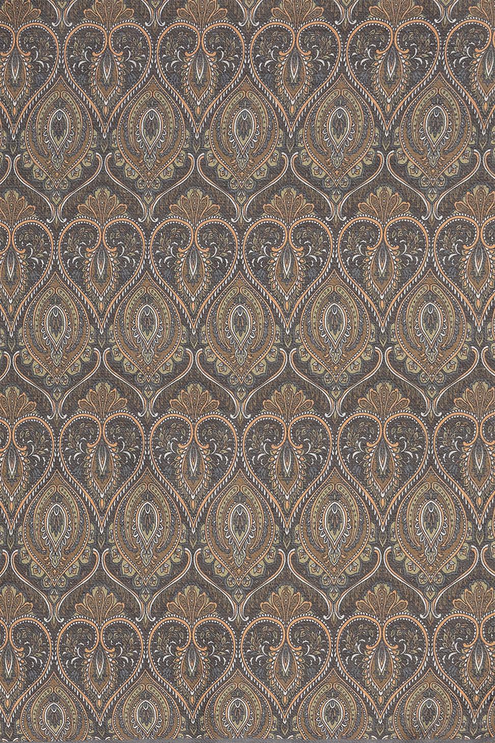 Antioch Turuncu Desenli Fular