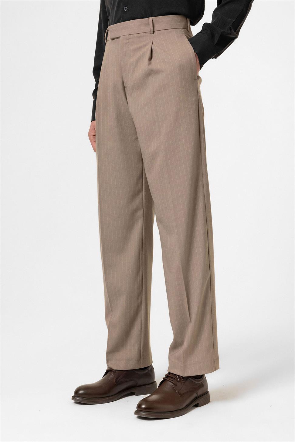 Antioch Vizon Çizgili Relaxed Fit Erkek Pantolon