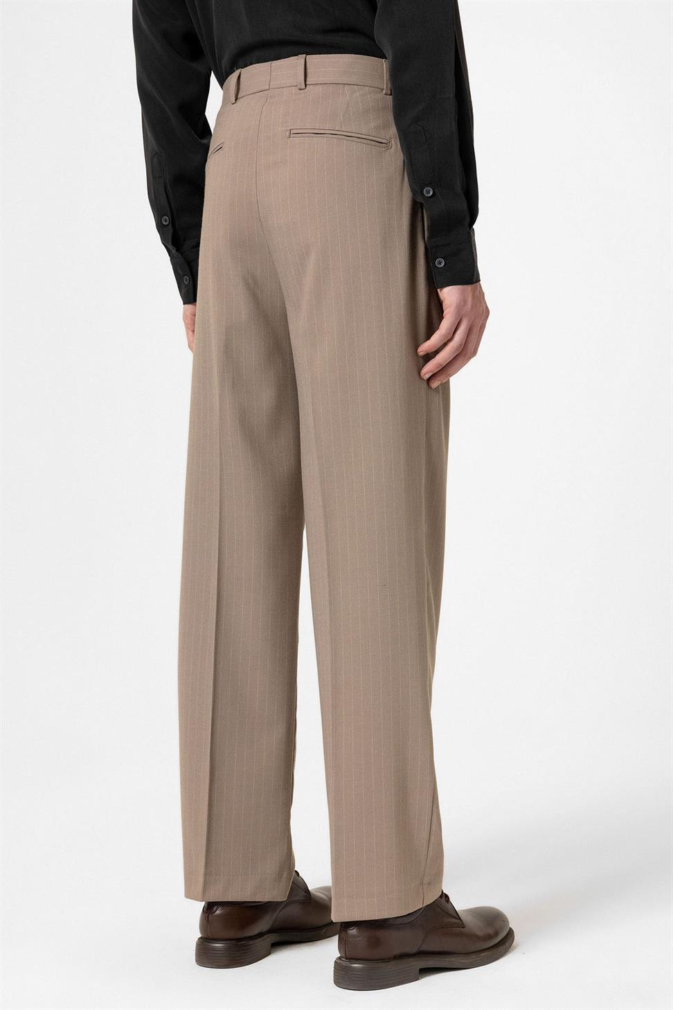 Antioch Vizon Çizgili Relaxed Fit Erkek Pantolon