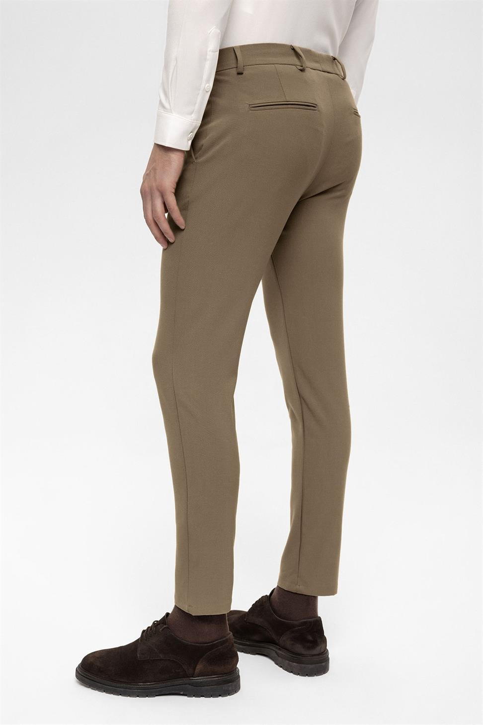 Antioch Vizon Erkek Aksesuar Detaylı Slim Fit Pantolon