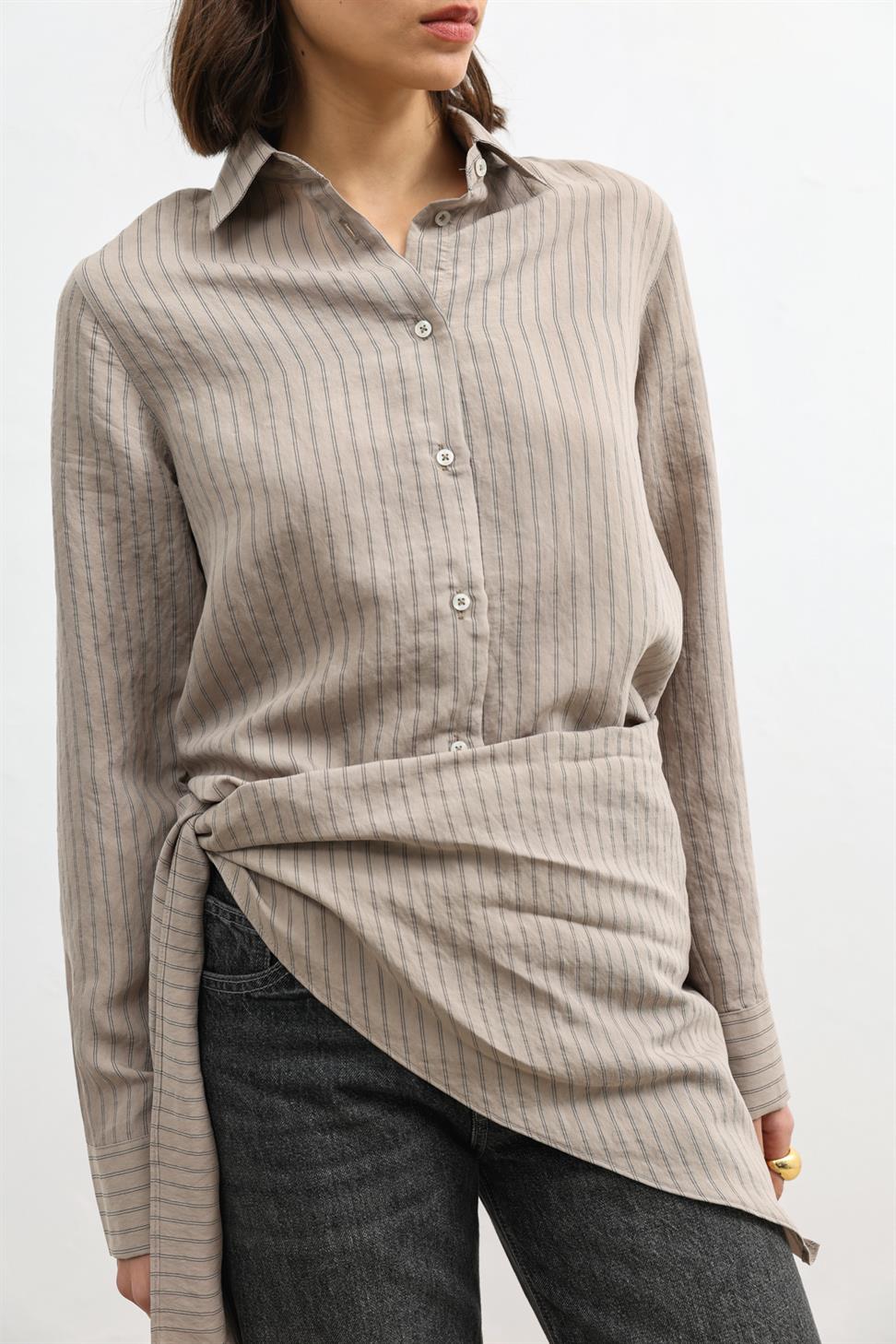 Womens Shirt with Pocket Details