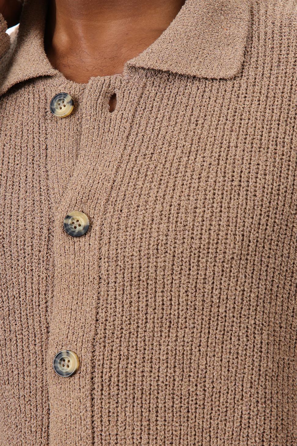 Antioch Vizon Örme Triko Erkek Hırka