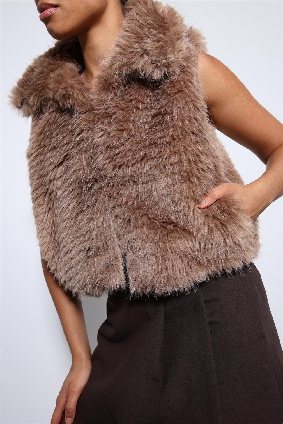 Faux Fur Vest