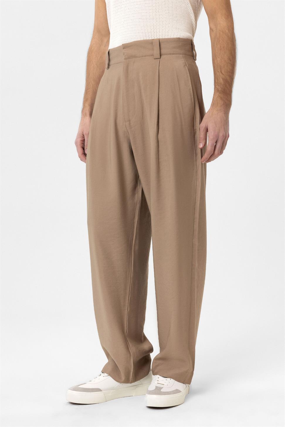 Antioch Vizon Pileli Baggy Fit Erkek Pantolon