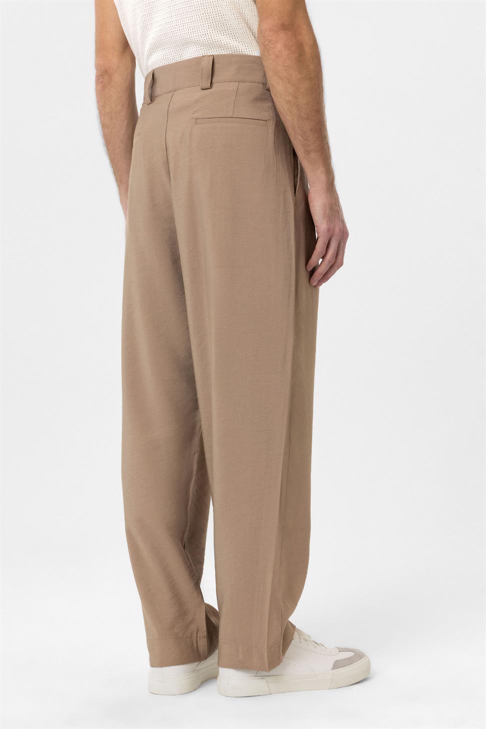 Antioch Vizon Pileli Baggy Fit Erkek Pantolon