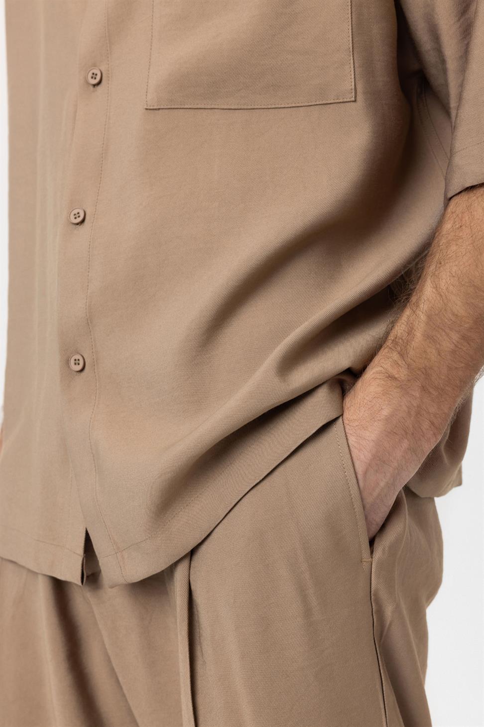 Antioch Vizon Relaxed Kısa Kollu Erkek Gömlek