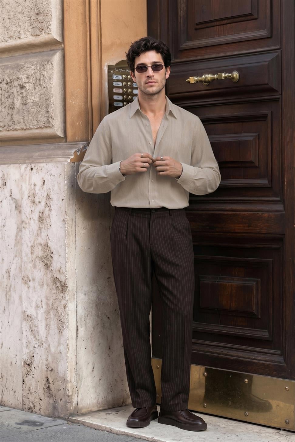 Technical Regular Fit Mens Shirt