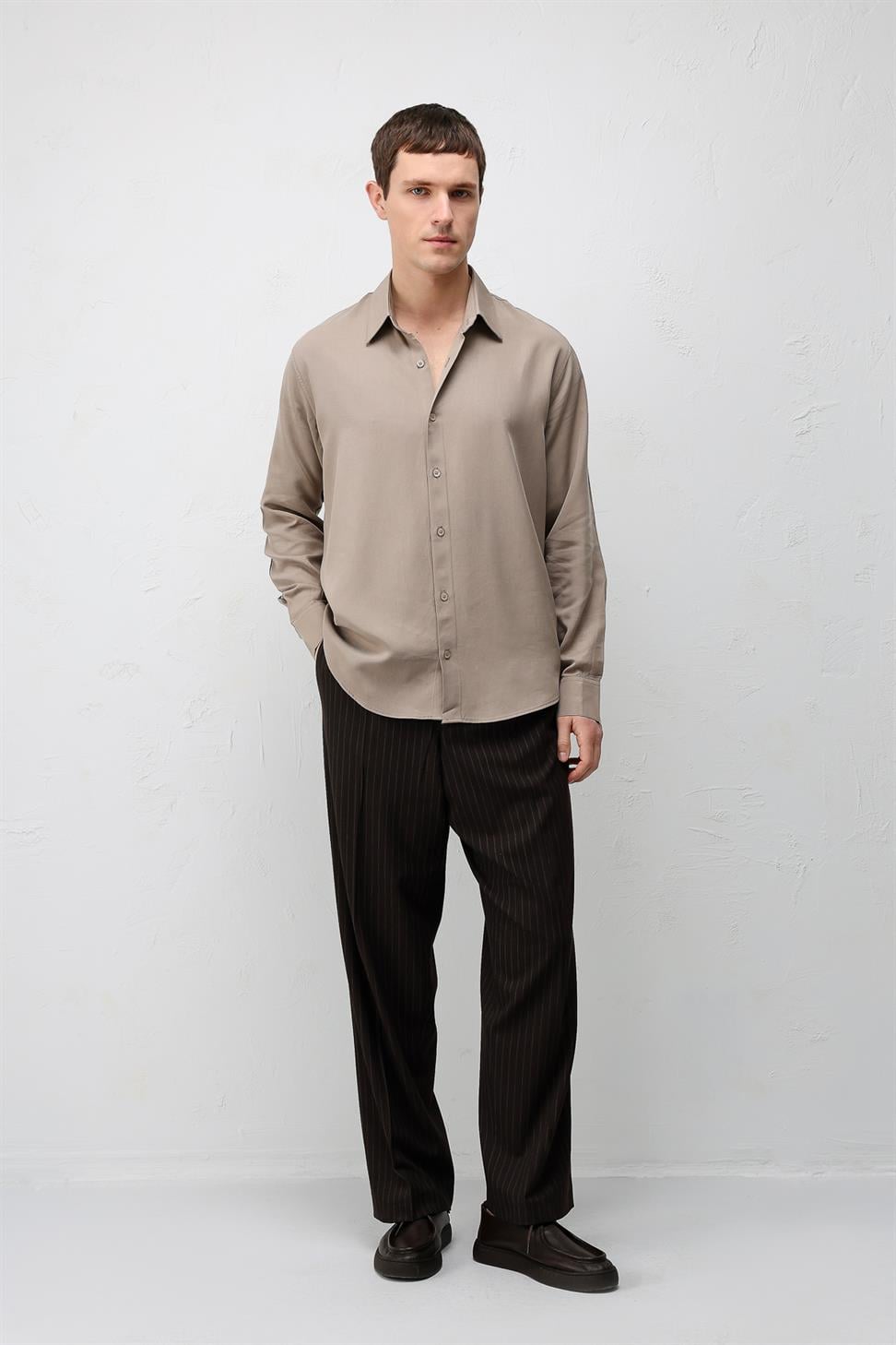 Technical Regular Fit Mens Shirt