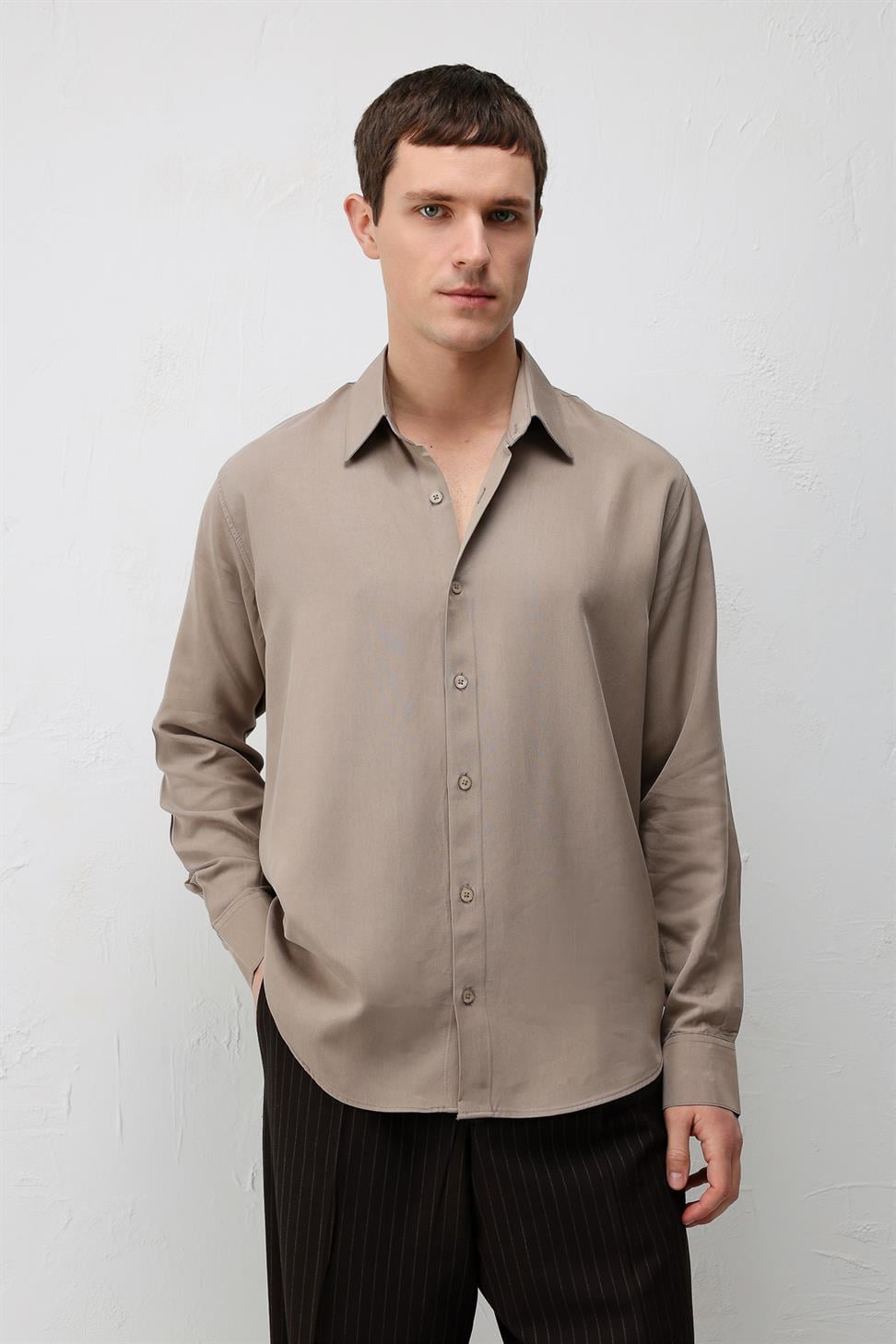 Technical Regular Fit Mens Shirt