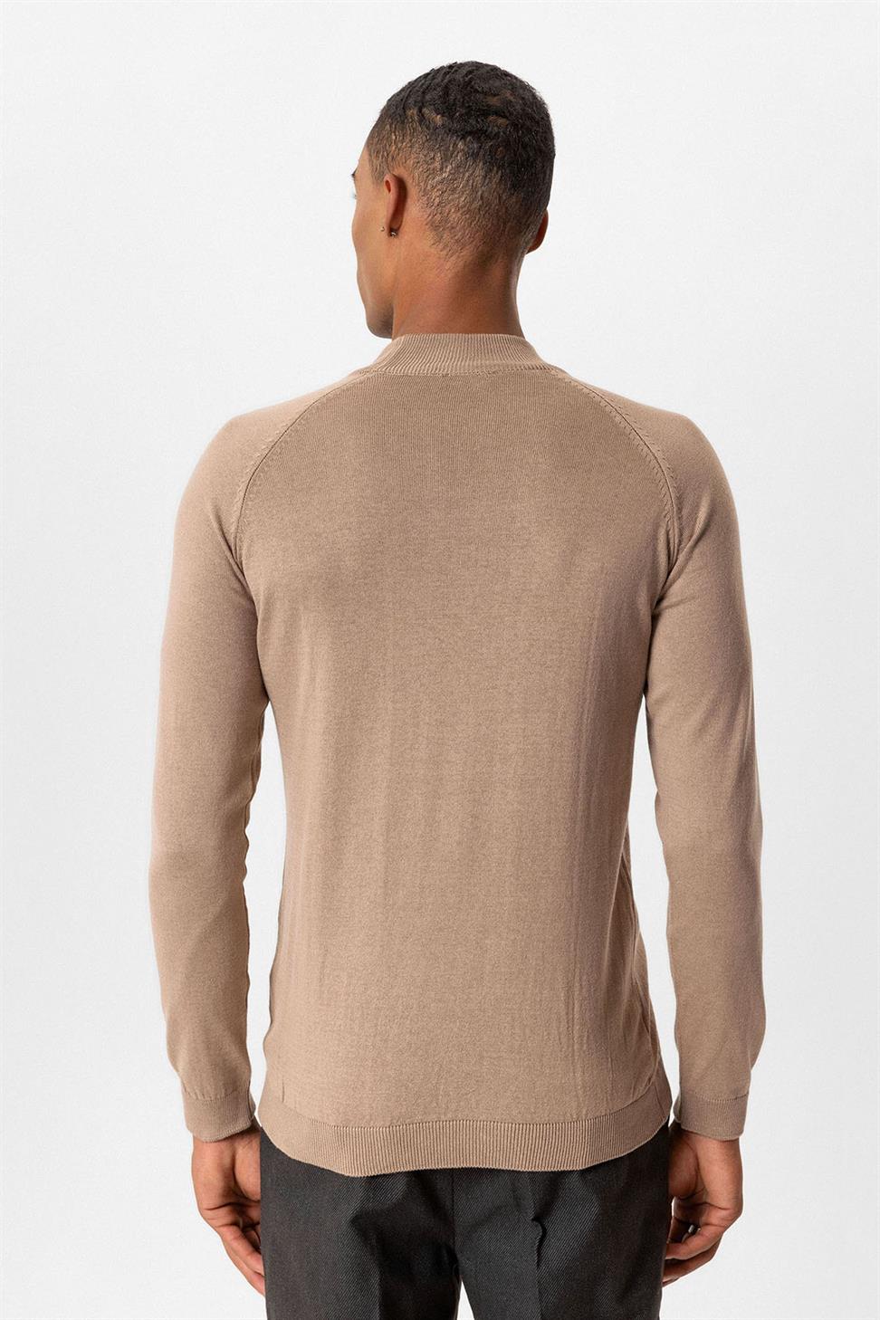 Antioch Vizon Yarım Boğazlı Erkek Triko