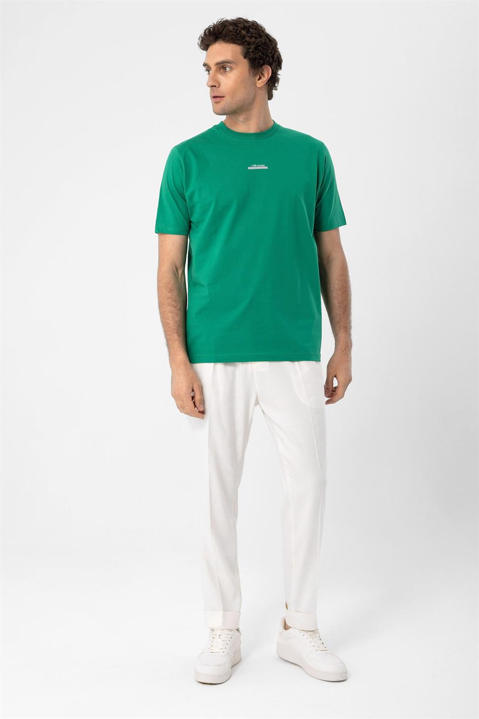 نص مفصل الرجال تي شيرت