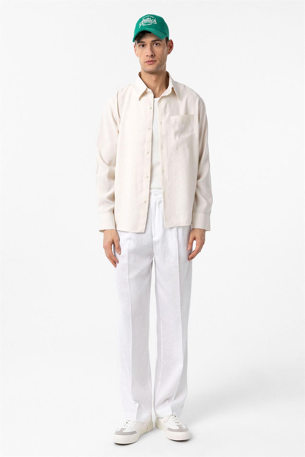 Antioch Yeşil İşlemeli Erkek Şapka