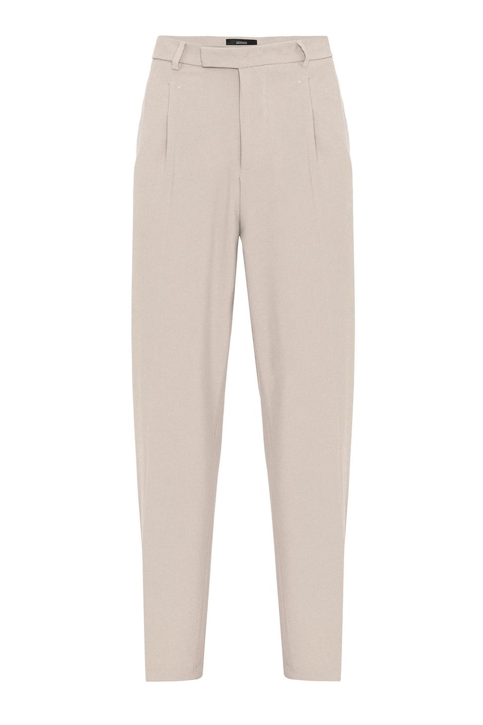 بنطلون رجالي بسحاب عالي الخصر