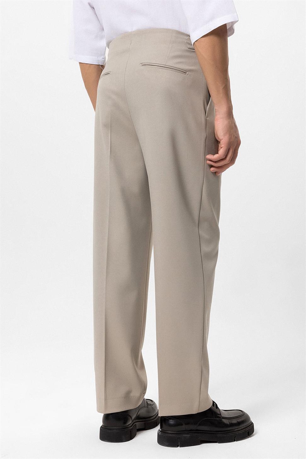 ارتفاع الخصر مشبك مفصلة مريحة تناسب السراويل الرجالية