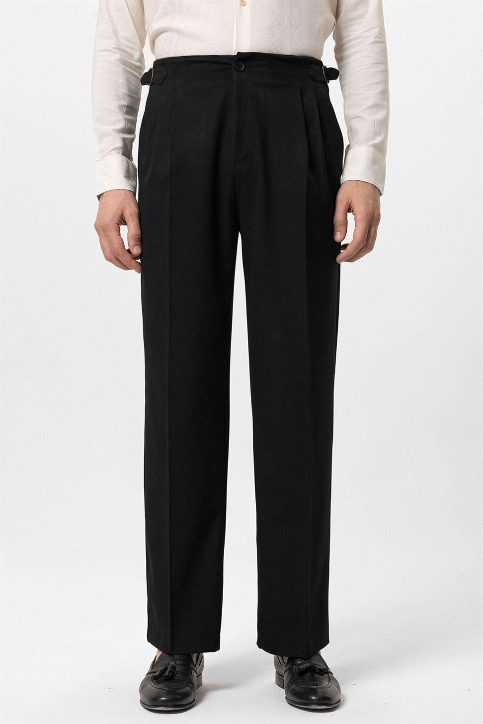 ارتفاع الخصر مشبك مفصلة مريحة تناسب السراويل الرجالية