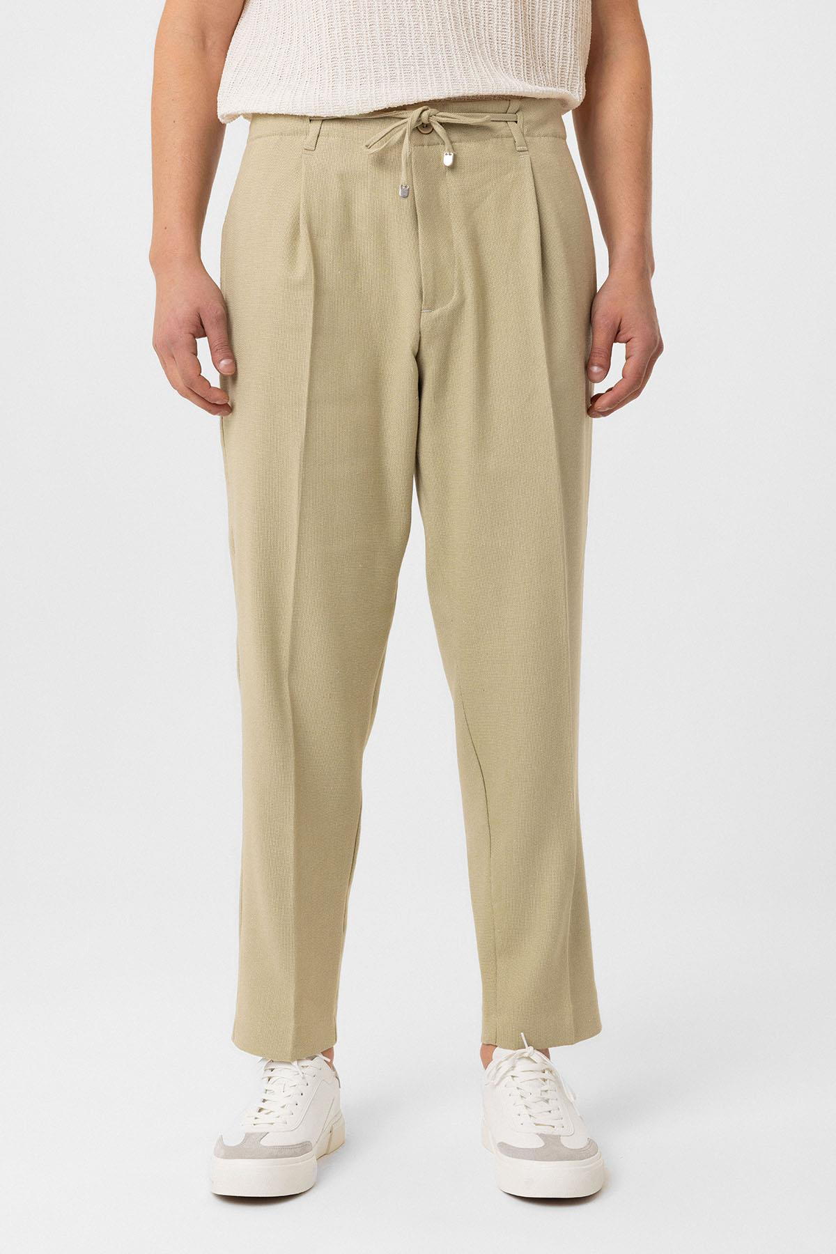 Antioch Açık Haki Jogger Relaxed Fit  Erkek Pantolon