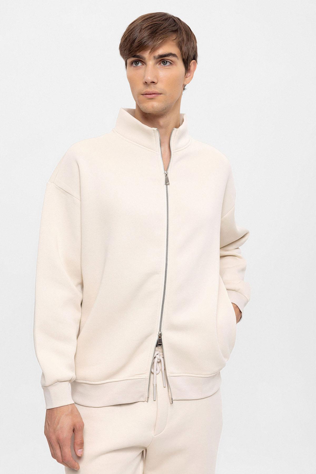 Sweatshirt zippé new arrivals