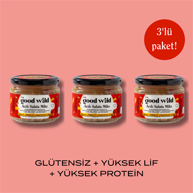 Fermante Acılı Salata Miks 3lü Paket