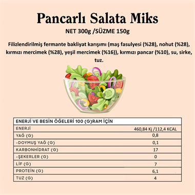 Fermante Pancarlı Salata Miks 300 G