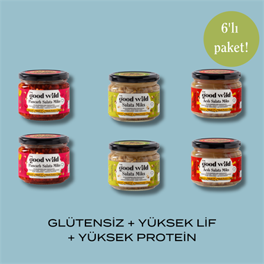 Fermante Salata Miks Karma 6lı Paket