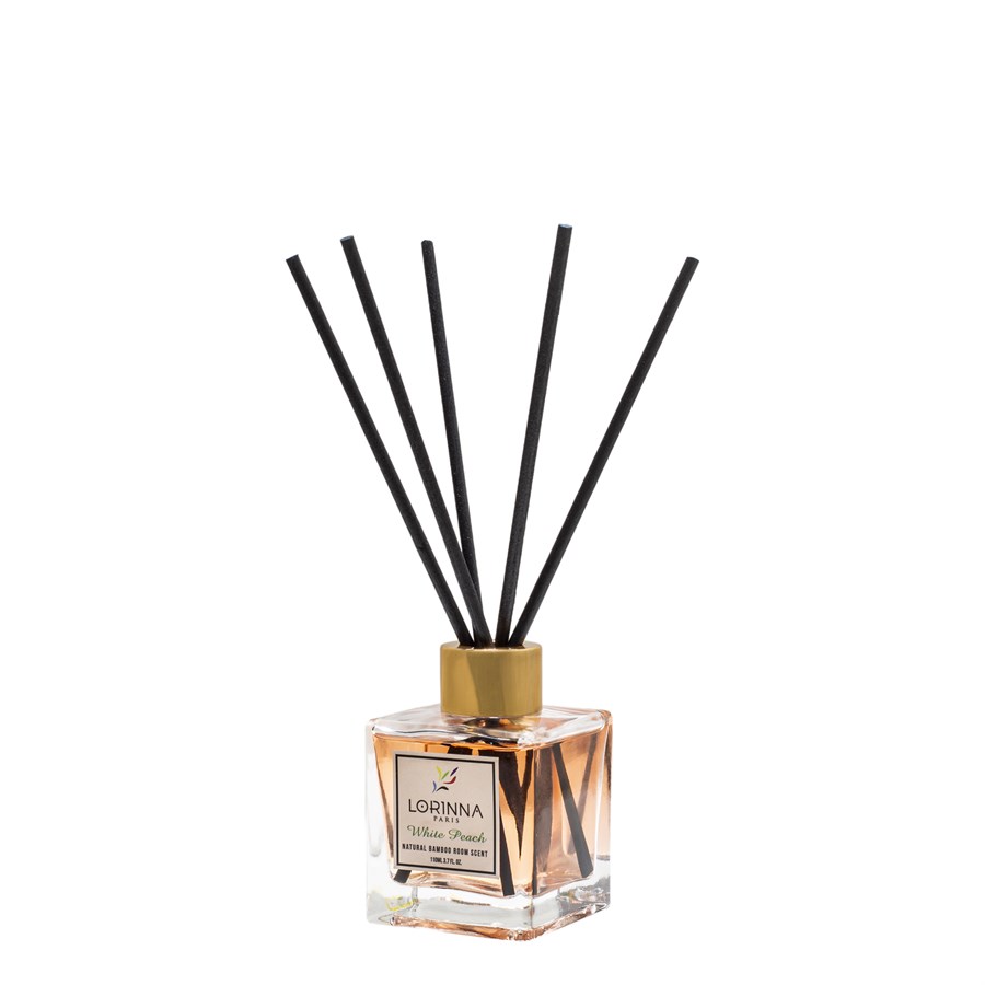 Beyaz Şeftali Bambu Çubuklu Oda Kokusu 110 Ml