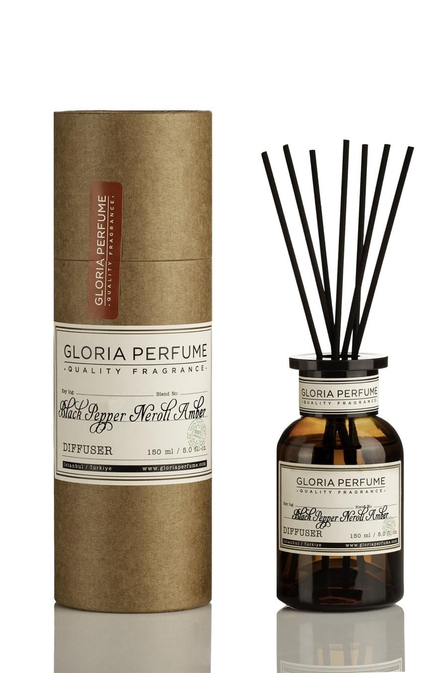 Black Pepper Neroli Amber Bamboo Çubuklu Oda Kokusu 150 ml